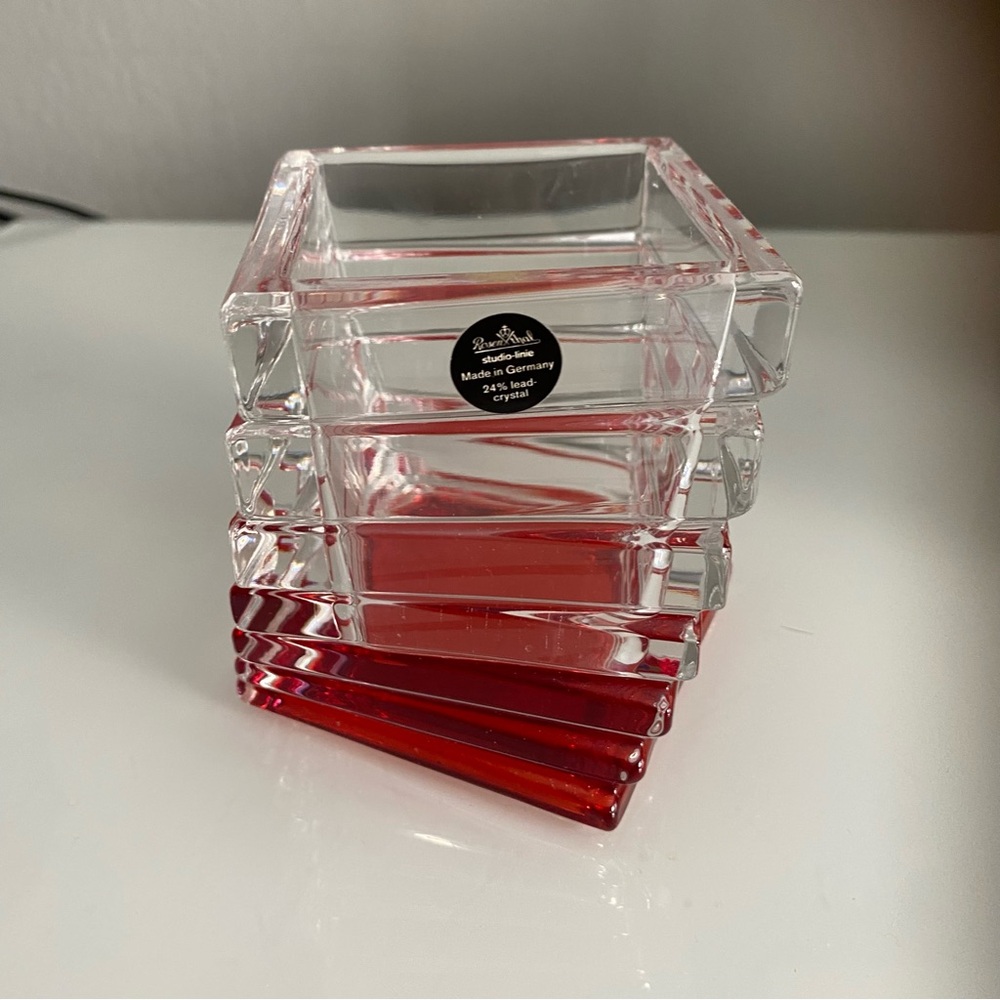 Rosenthal Turnus Crystal Votive Holder